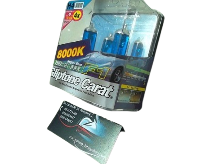 becuri la set h4 imitatie xenon de 8000k [2]