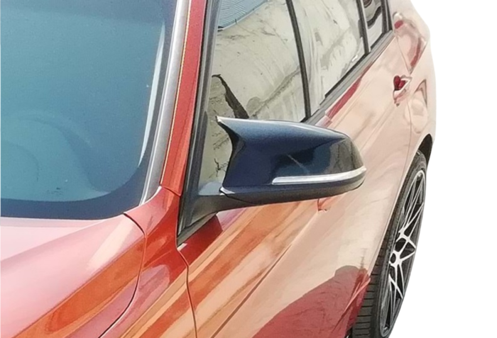 Capace oglinzi Batman M style BMW seria 3 F30 F31 2011-2019 negru lucios [4]