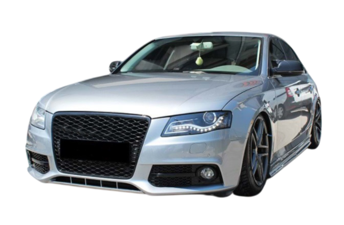 Capace oglinzi Batman style Audi A4 B8 2009-2014 negru lucios [6]