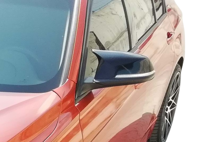 Capace oglinzi Batman style BMW seria 2 F22 negru lucios [2]