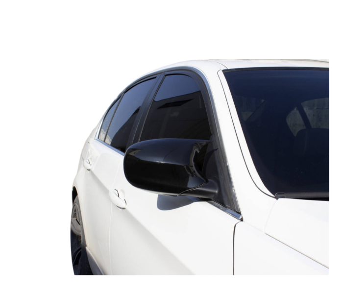Capace oglinzi Batman style BMW seria 3 E90 E91 FL 2008-2011 negru lucios [4]