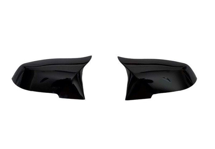 Capace oglinzi Batman style BMW seria 4 F32 F33 F36 2013 negru lucios [1]