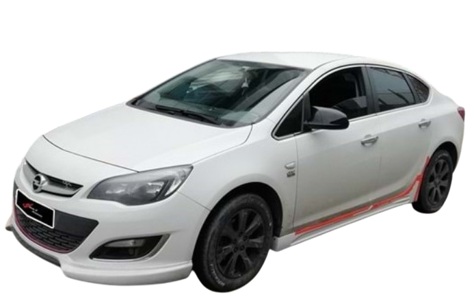 Capace oglinzi Batman style Opel Astra J 2009-2020 negru lucios [4]