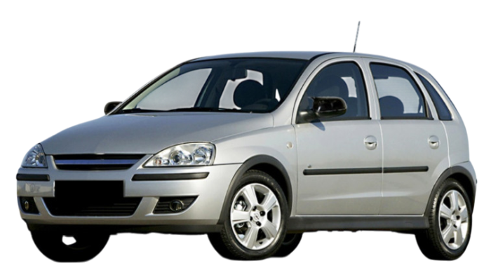 Capace oglinzi Batman style Opel Corsa C 2000-2006 negru lucios [2]