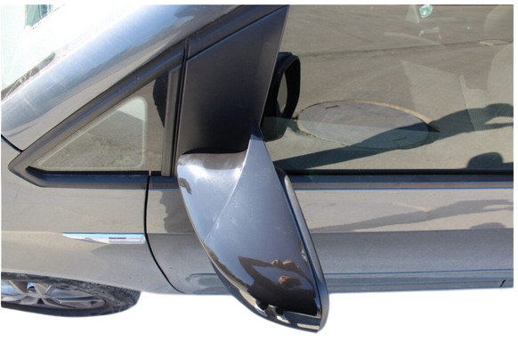 Capace oglinzi Batman style VW Cady 2015-2020 negru lucios [3]