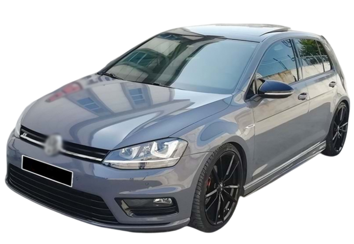 Capace oglinzi Batman style VW Golf VII 2012-2023 negru lucios [4]