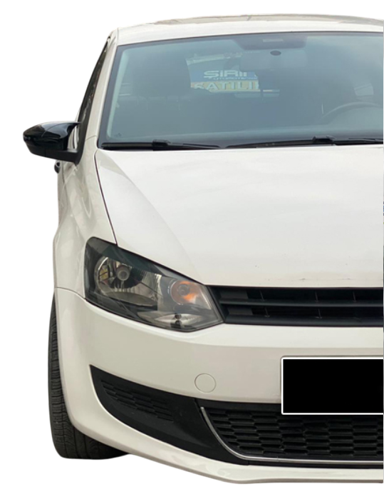 Capace oglinzi Batman style VW Polo 2009-2017 negru lucios [2]