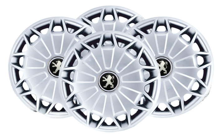 Capace roti Peugeot r15 la set de 4 bucati cod 338 [3]