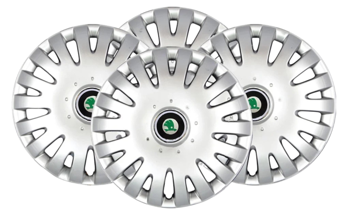 Capace Skoda r15 la set de 4 bucati cod 306 [5]