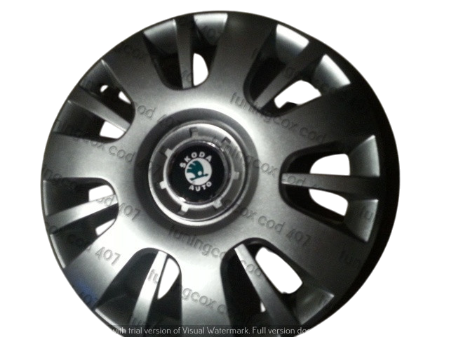 Capace Skoda r16 la set de 4 bucati cod 407 [5]