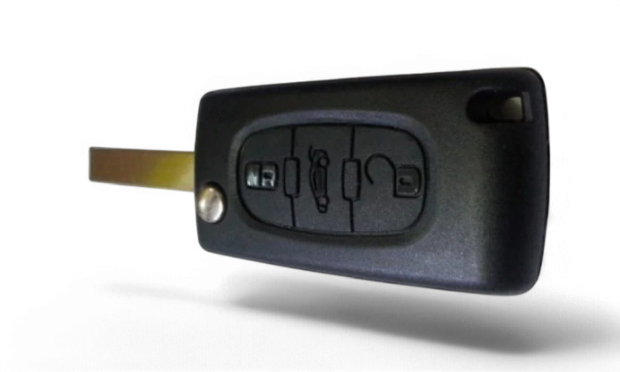 carcasa cheie Peugeot briceag cu 3 butoane [3]