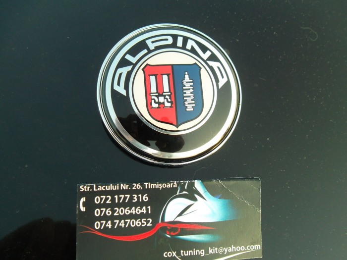 Emblema ALPINA de capota/portbagaj model original [4]