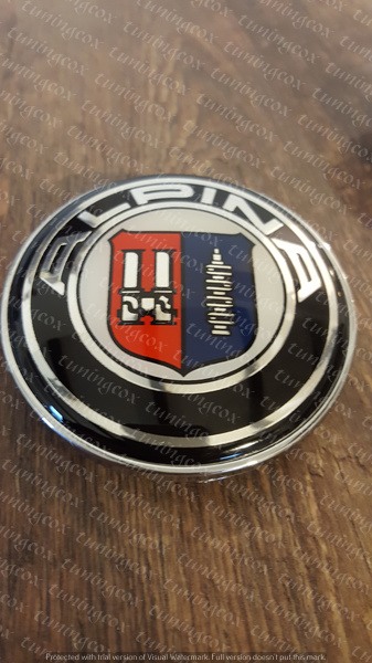 Emblema ALPINA de capota/portbagaj model original [2]