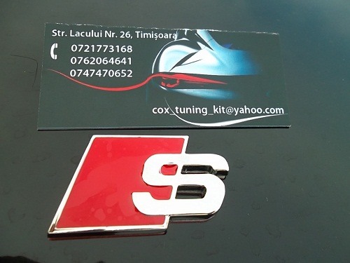 Emblema Audi S din metal [3]