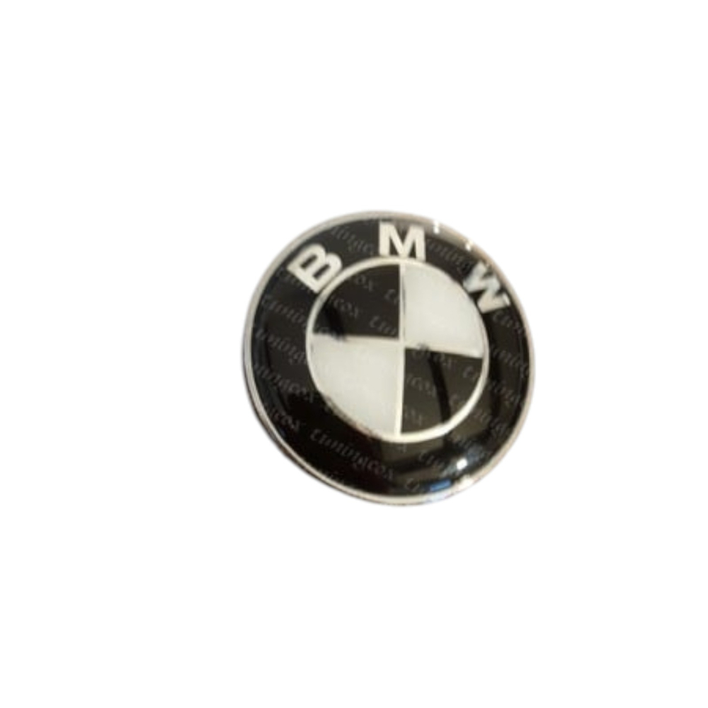 Emblema capota BMW negru cu alb [1]