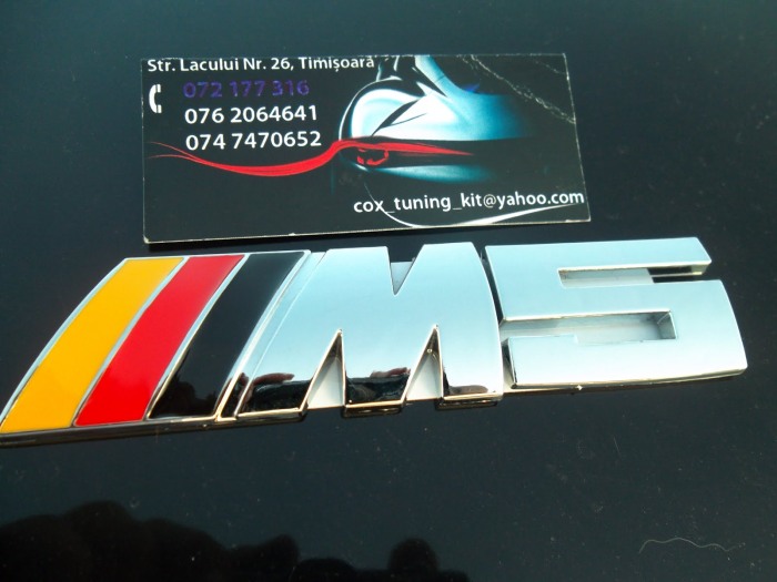 Emblema portbagaj M5 cu steagul germaniei [2]