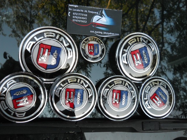 EMBLEME ALIPNA OEM LA SET DE 7 BUC KIT COMPLET [3]