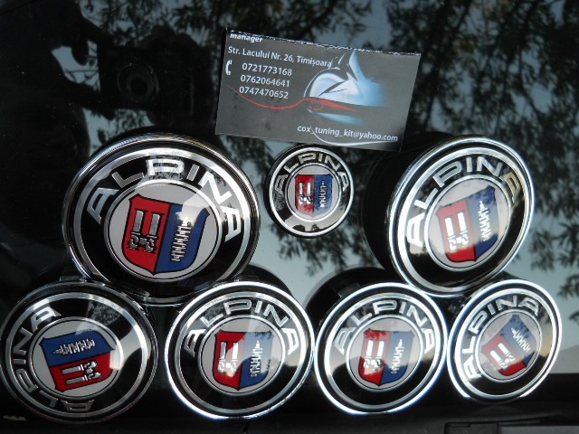 EMBLEME ALIPNA OEM LA SET DE 7 BUC KIT COMPLET [4]
