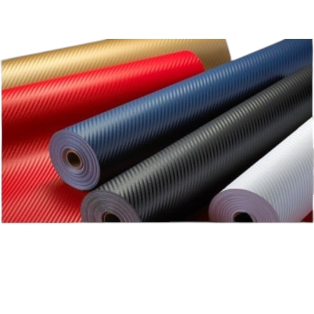 Folie carbon 3d de culoare rosie cu riduri [2]