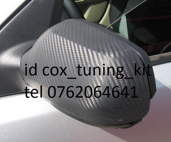 folie carbon 3D neagra cu textura pt exterior/interior [4]