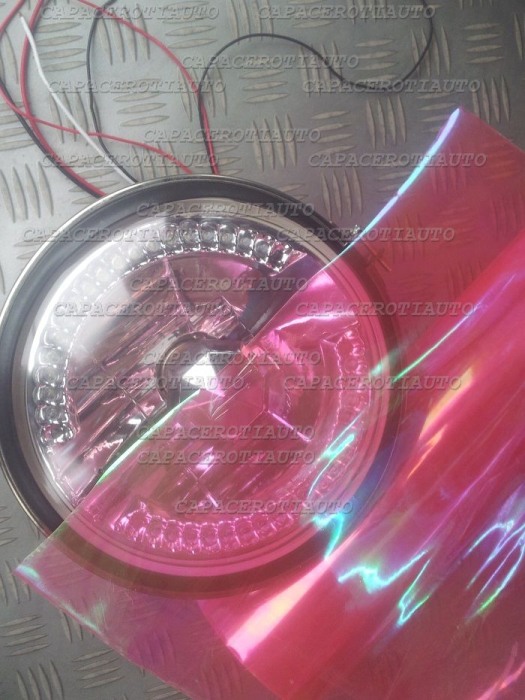 Folie de stopuri sau faruri roz cameleonic [2]