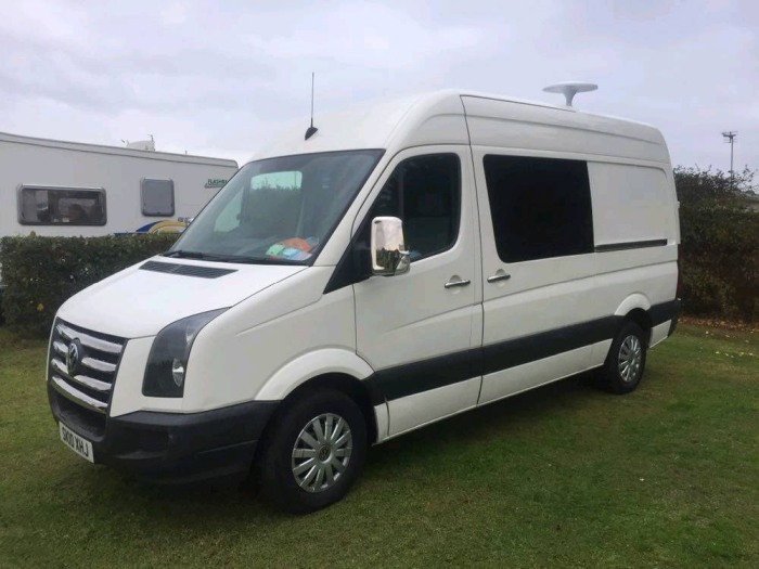 Grila inox vw crafter 2006-2012 [2]