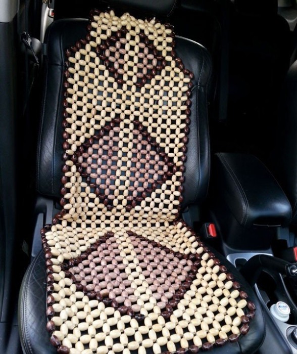 Huse scaun din bile de lemn cu masaj [5]