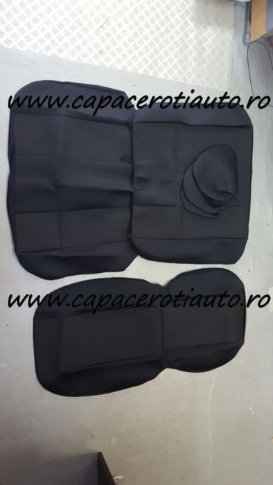 Huse scaune 2+1 pentru buss negre [1]