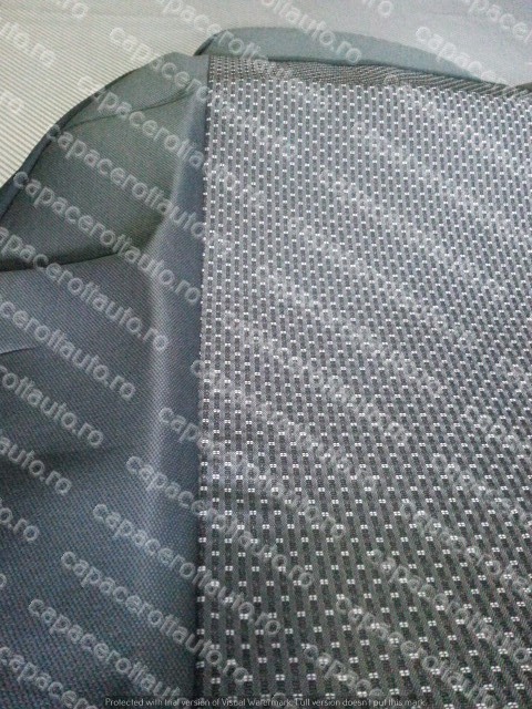 Huse scaune bus 1+1 negru cu puncte [2]