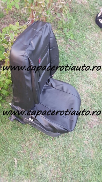 Huse scaune imitatie piele negru complet [2]
