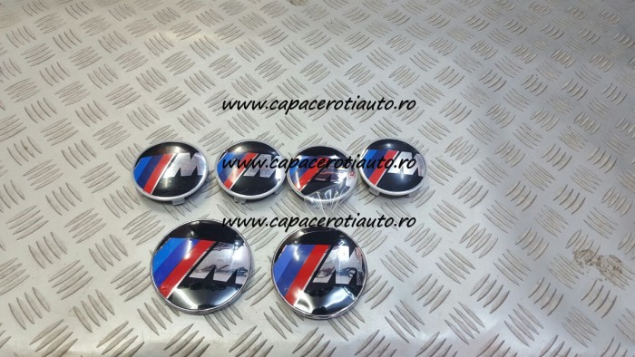 Kit capace+ embleme capota si portbagaj cu M Power [2]