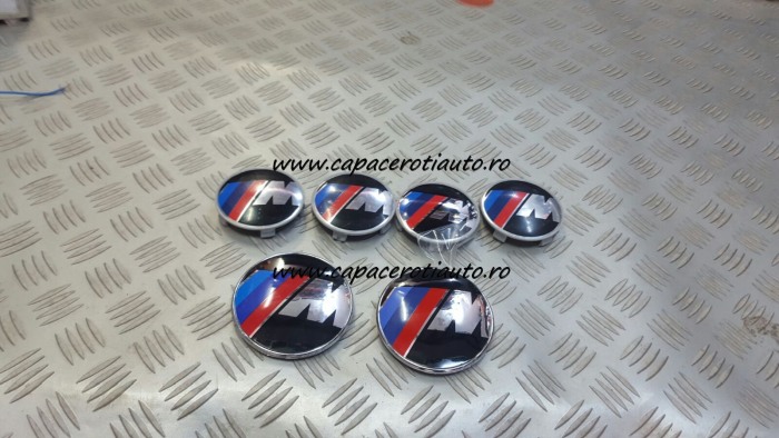 Kit capace+ embleme capota si portbagaj cu M Power [1]