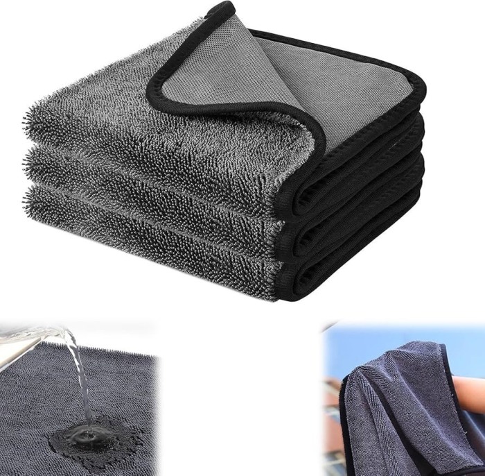 Laveta microfibra gri absorbanta 40cmx40cm [2]