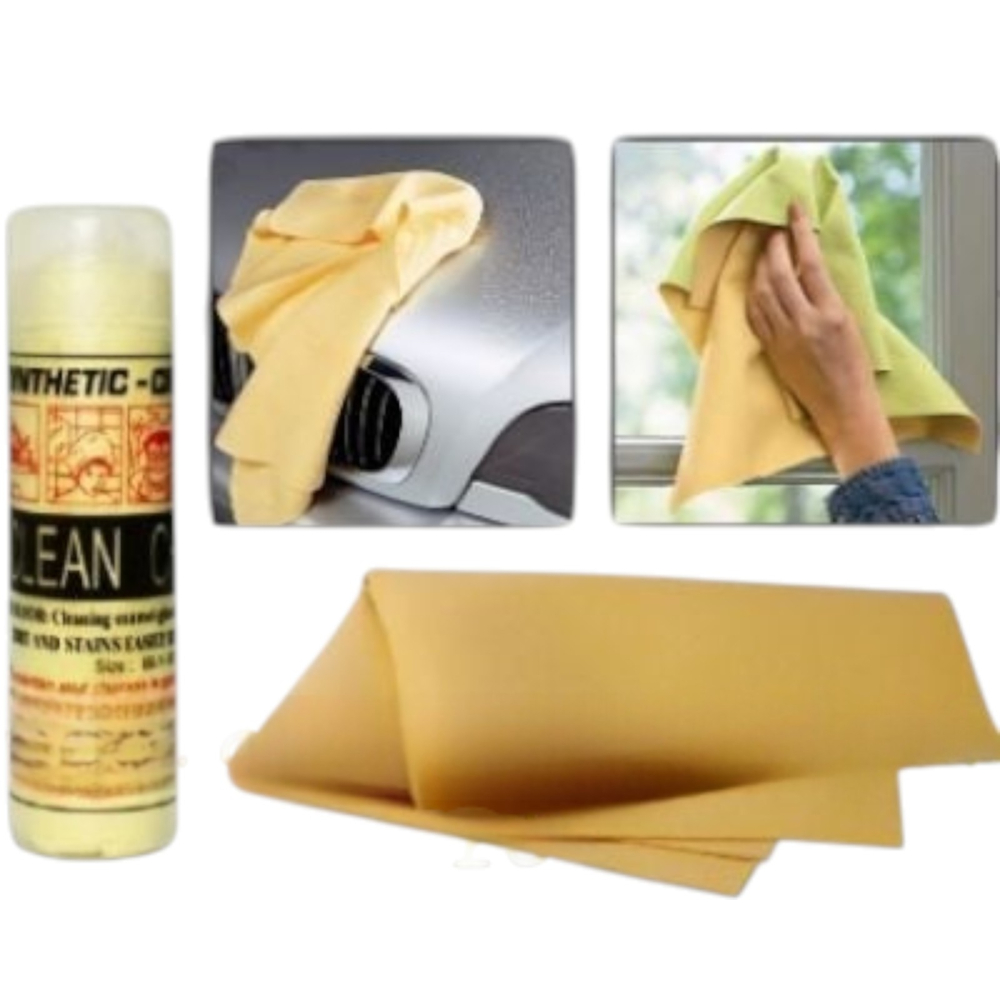 Laveta sintetica de curatare care imita pielea de caprioara [1]