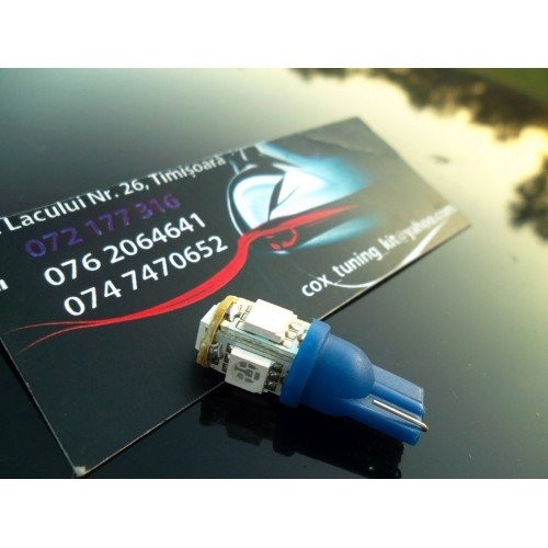 Leduri pozitie de culoare albastra cu 5 smd mari [2]
