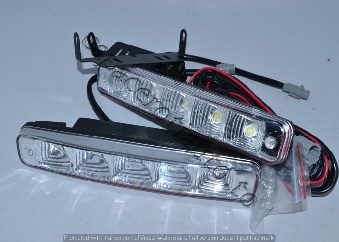 Lumini de zi DRL 5 leduri [3]