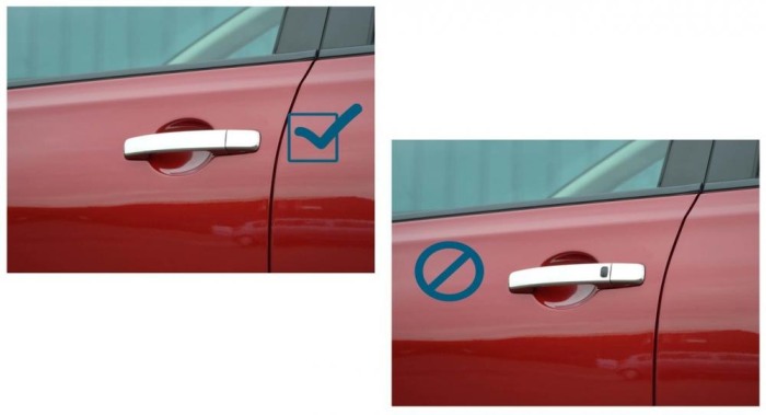 Manere din inox Nissan Qashqai / Qashqai +2 2007-2013 fÄrÄ Ikey [3]