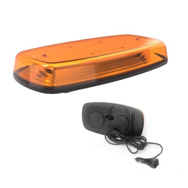 Mini Rampa Girofar Led Portocalie 12-24v E-Mark [7]
