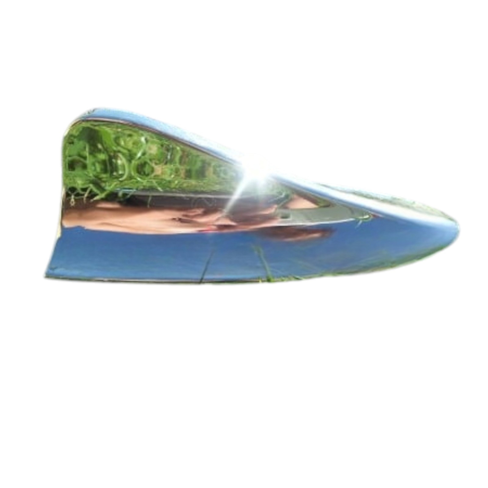 Ornament coada de rechin cromat [4]