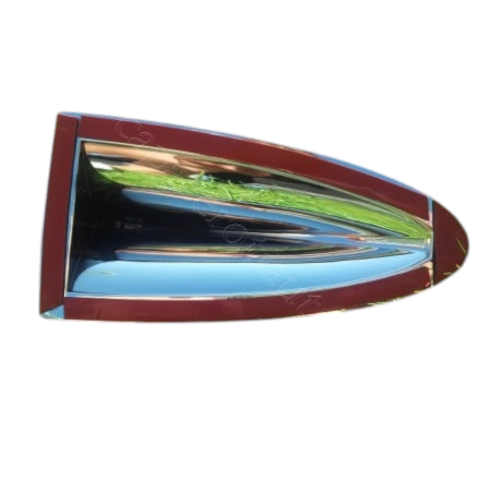 Ornament coada de rechin cromat [2]