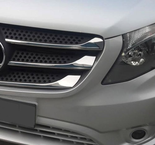 Ornamente inox grila Mercedes Vito W447 2014-2020 [3]