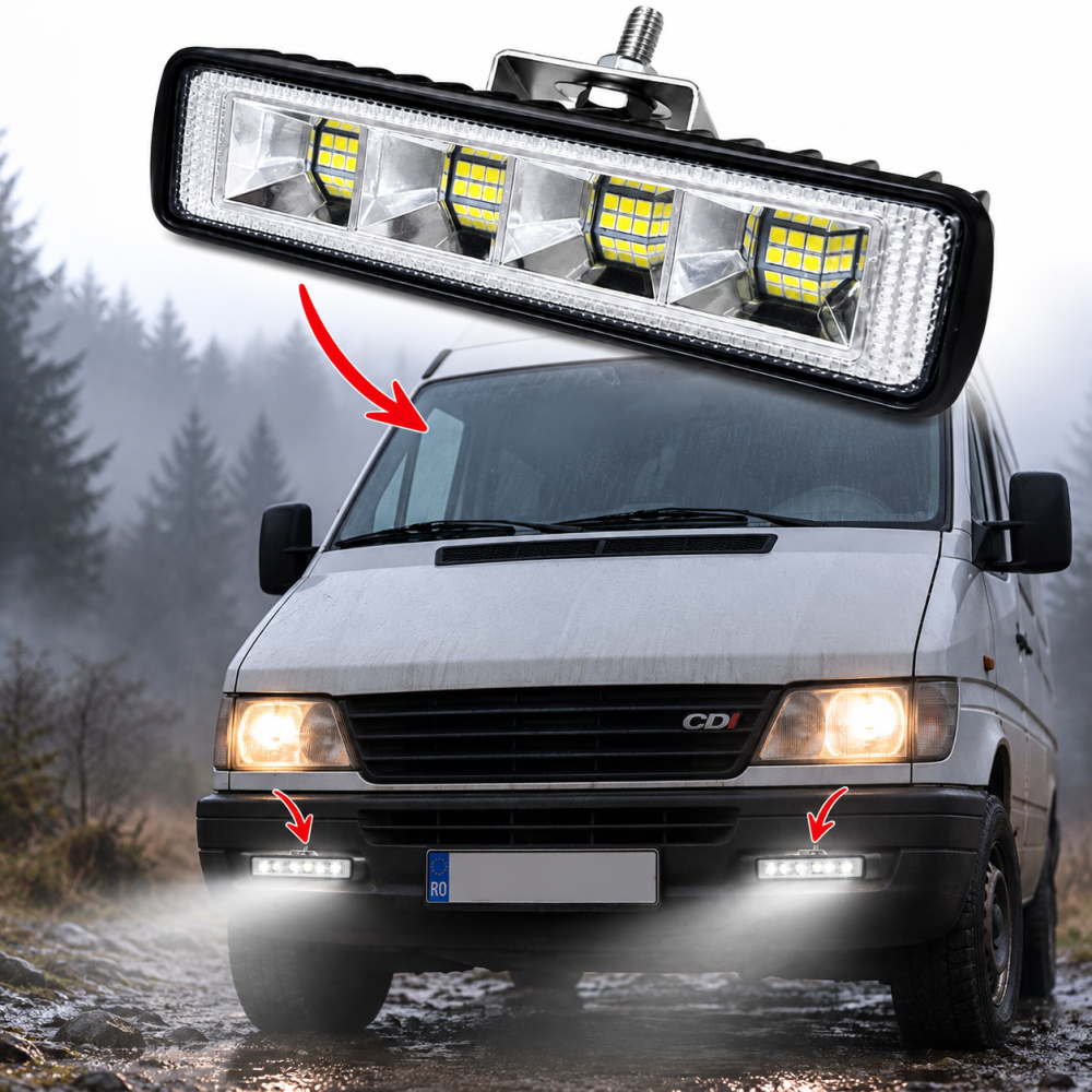 Proiector Lampa LED 18W 12-24V 6500K IP68 [3]