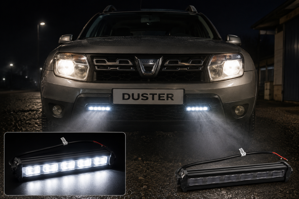 Proiector LED 18W 12V-24V, 6 LED, 6000K, IP67, 18 cm [5]