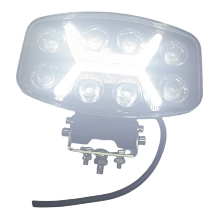 Proiector LED Alb-Galben universal 90w 12v/24v off-road atv [8]