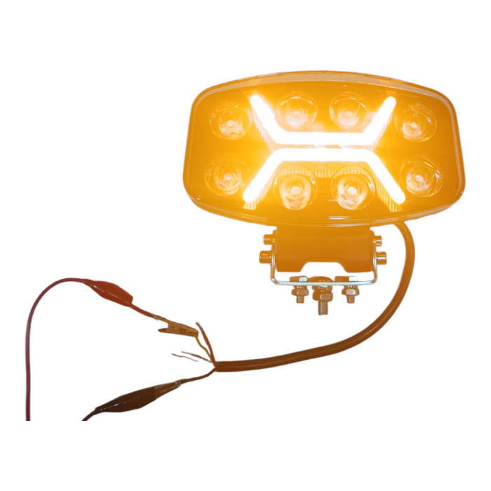 Proiector LED Alb-Galben universal 90w 12v/24v off-road atv [7]