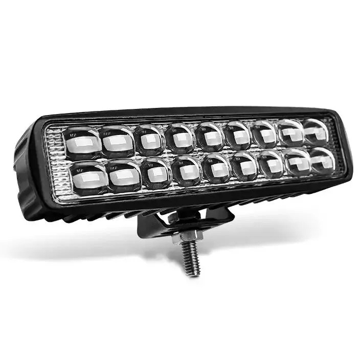 Proiector LED Auto 18W 9-32V Alb Galben 6000K 2300K [4]