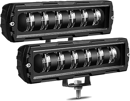 Proiector LED Bar 40W 10-80V 6 LED 6500K Alb Xenon [4]