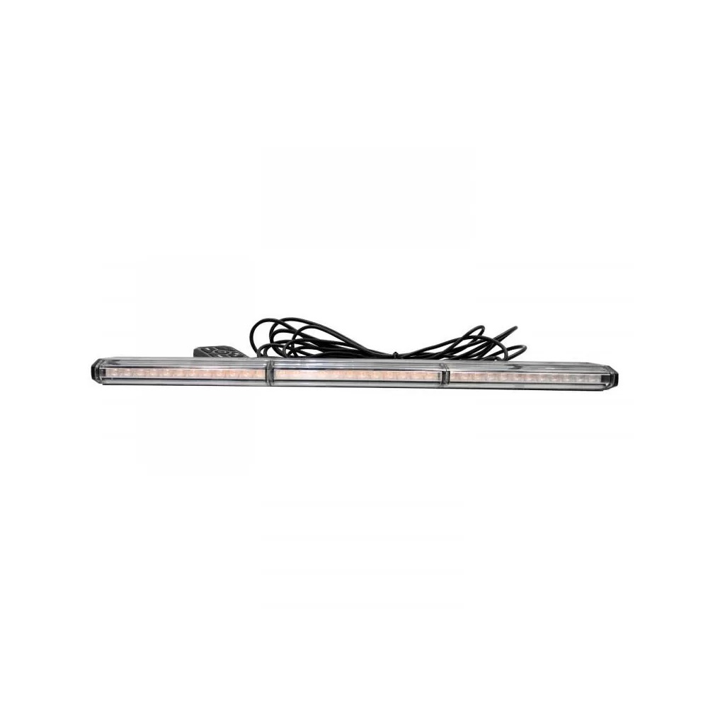 Proiector LED stroboscopic 12-24V, 15W, 47 cm, galben, cu telecomandă, super slim – IP65 [8]