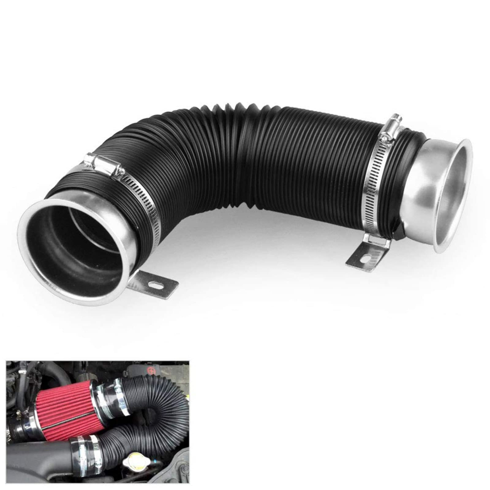 Racord Flexibil Admisie Aer 76mm – Tub Telescopic pentru Filtru Aer, Universal [3]