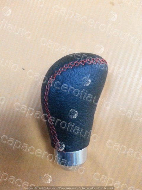 Schimbator universal din piele cu cusaturi rosii [4]